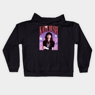 Vintage Kate Bush Retro 80s 90s Kids Hoodie